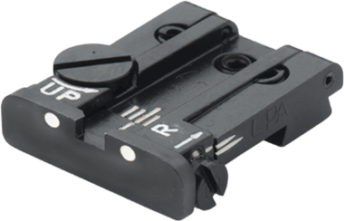 Sig P226 LDC reguliuojamas galinis taikiklis | balti taškai