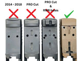 Sig P320 [models with removable rear sight] adapterio plokštelė | Shield RMSc footprint