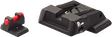 Smith & Wesson M&P reguliuojami mechaniniai taikikliai | šviesolaidinis