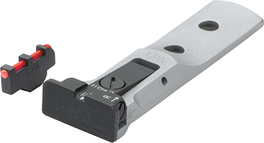 Smith & Wesson revolveris [686 629 19 66 586 & other] reguliuojami mechaniniai taikikliai | fiber optic