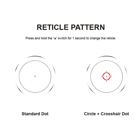 Vector Optics Nautilus 1x30 Scope Double Reticle kolimatorius