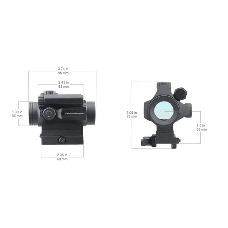 Vector Optics Nautilus 1x30 Scope Double Reticle kolimatorius