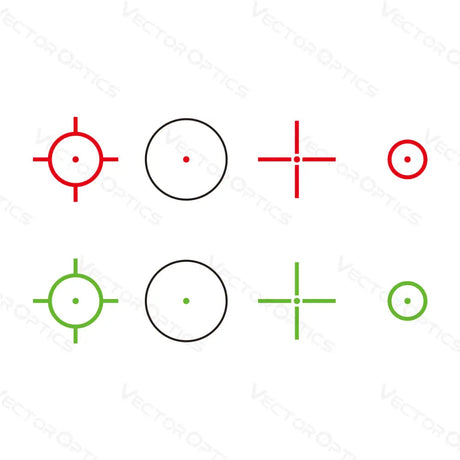 Vector Optics Omega 23x33 Four Reticle Reflex Sight kolimatorius