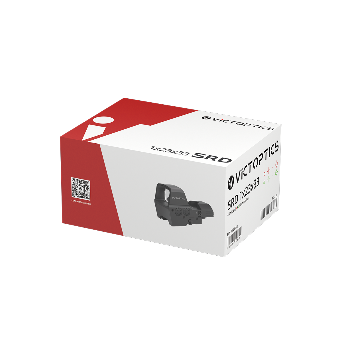 VictOptics SRD 1x23x33 Keturių tinklelių kolimatorius