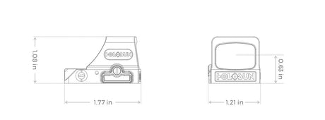 Holosun 508T X2 [raudona]